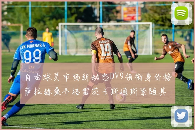 自由球员市场新动态DV9领衔身价榜萨拉赫桑乔格雷茨卡斯通斯紧随其后